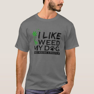 Camiseta Gosto De Cães E De Erva E Talvez De 3 Pessoas