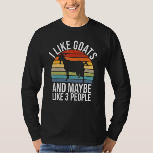 Camiseta Gosto De Caprinos E Talvez De 3 Pessoas