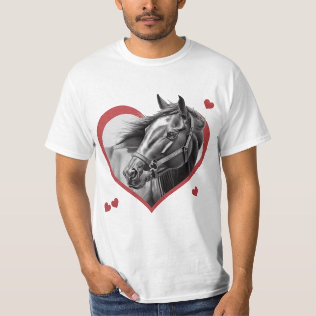 Camiseta Gosto de Cavalos novos 2 (Frente)