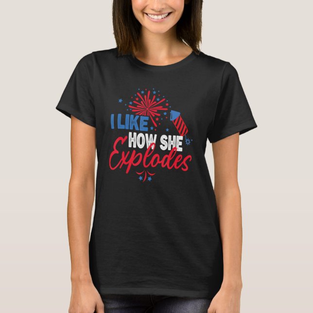 Camiseta Gosto De Como Ele Bata, Gosto De Como Ela Explora  (Frente)