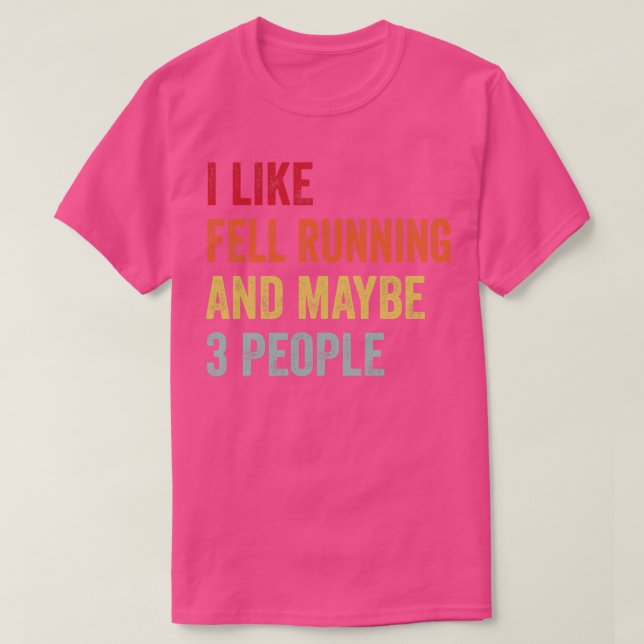 Camiseta Gosto De Correr Talvez 3 Pessoas (Frente do Design)