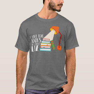 Camiseta Gosto De Grandes Livros E Não Posso Dizer Um Livro