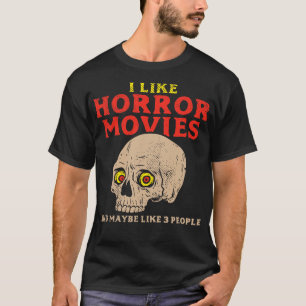 Camiseta Gosto De Horror E Talvez De Três Pessoas