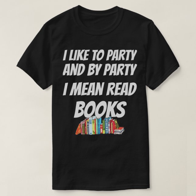 Camiseta Gosto de Ler Livros - Livros Amantes, Adoro Rea (Frente do Design)