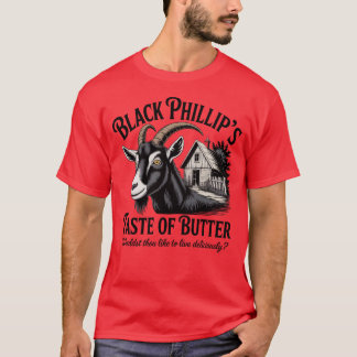 Camiseta Gosto de Manteiga de Black Phillip