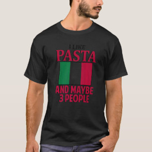 Camiseta Gosto de Massas Itália Cultura Italiana Bandeira I