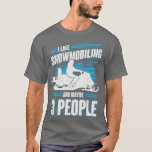 Camiseta Gosto De Mobilidade A Neve E Talvez 3 Pessoas