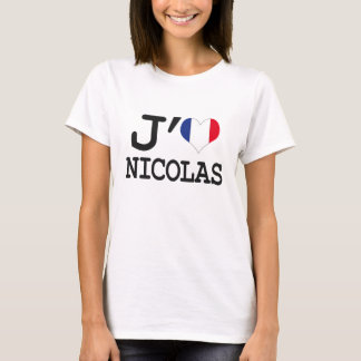 Camiseta Gosto de Nicolas