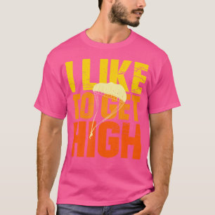 Camiseta Gosto De Paraquedas De Alta Paraquedas