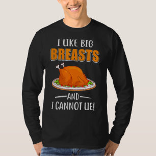 Camiseta Gosto De Peitos Grandes E Não Posso Mentir A Ação