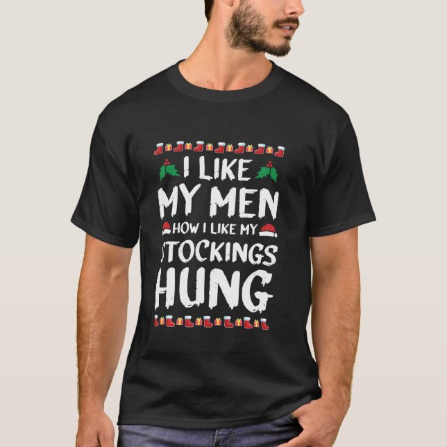 Camiseta Gosto Dos Meus Homens Como Gosto Das Minhas Meias. (Frente)