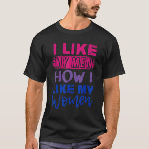 Camiseta Gosto Dos Meus Homens Como Gosto Das Minhas Mulher