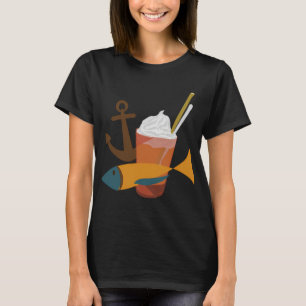 Camiseta Gostos Navais: Um Sabor do Mar - verão