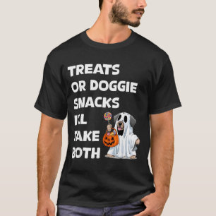 Camiseta Gostosuras Ou Petiscos Para Cachorro Aceito Ambos