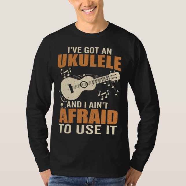 Camiseta Got An Ukulele Hawaiian Guitar Player Music Playin (Frente)