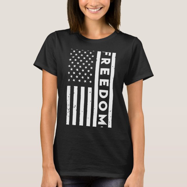 Camiseta Got Dom Tee Usa Flag For Women And Men Life  (Frente)