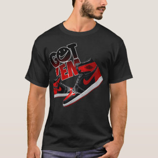 Camiseta Got Em Sneaker Matching Tees 1 High OG Patent Bred