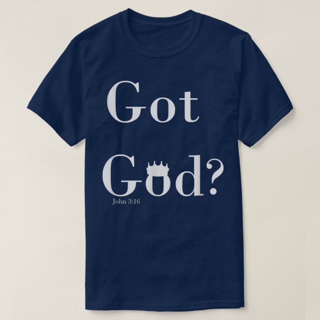 Camiseta Got God T-Shirt (Frente do Design)