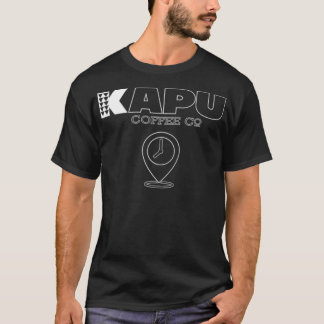 Camiseta Gota de Crachá de café Kapu