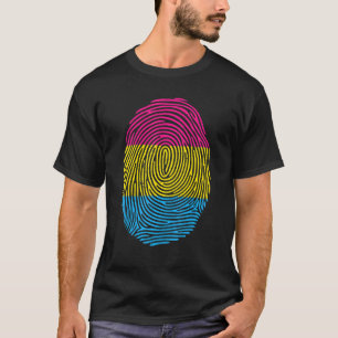Camiseta Gota do Orgulho de Sinalizador Pansexual Lgbt Cute