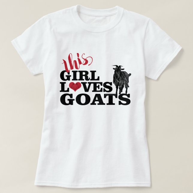 Camiseta GOTA | Esta Menina Adora Gatos Dairy Buck (Frente do Design)