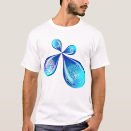 Camiseta Gotas da flor