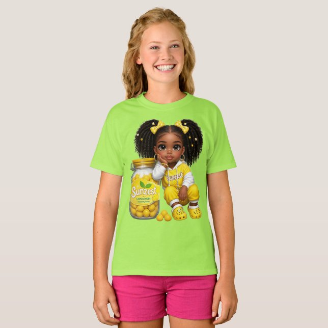 Camiseta Gotas de Limão Sunzet (Frente Completa)