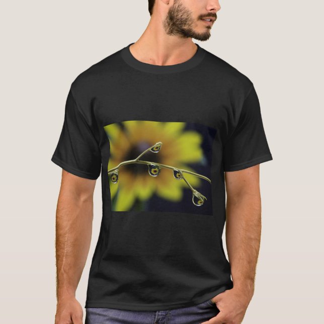 Camiseta Gotas e Reflexões (Frente)