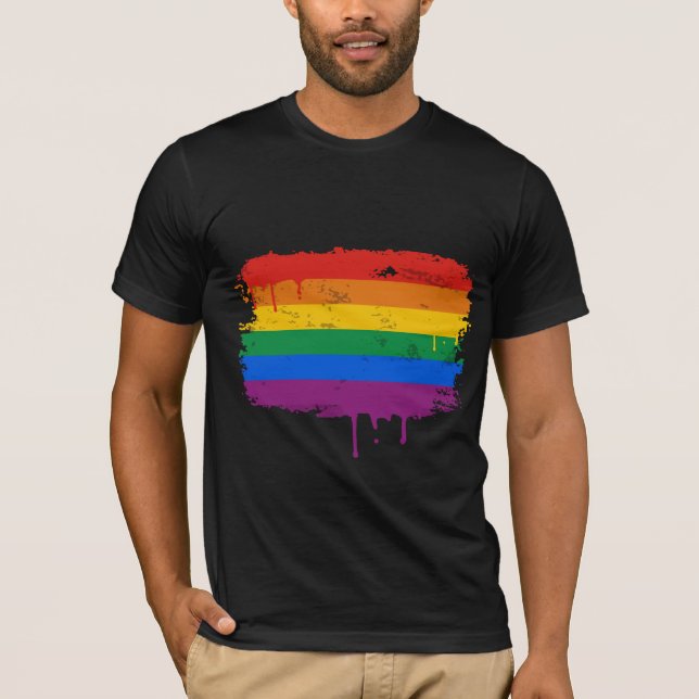 CAMISETA GOTEJAMENTO ALEGRE DA BANDEIRA (Frente)