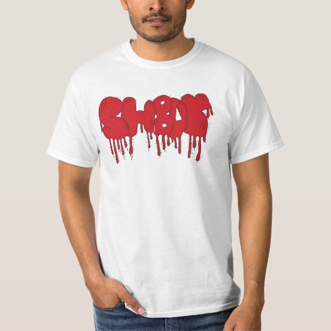Camiseta gotejamento do sangue (Frente)
