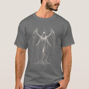 Camiseta Goth Angel Cyber Sigil Asas Caídas Alt Alternativ