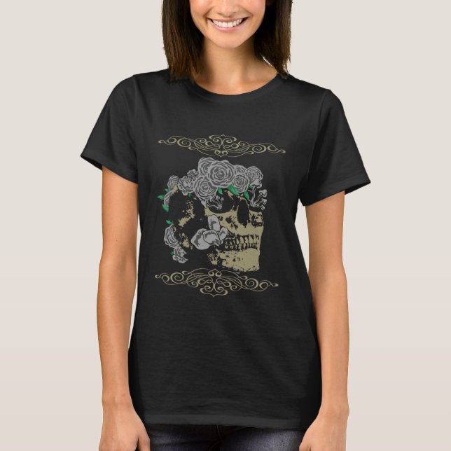 Camiseta Goth Skeleton (Frente)