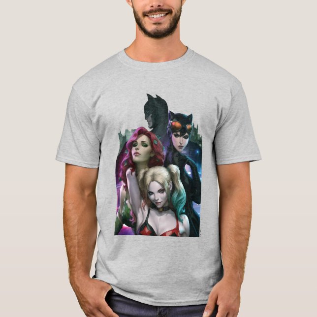 Camiseta Gotham City Sirens #1000 Comic Cover Variant (Frente)