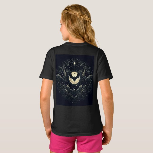 Camiseta Gothic Bats  (Parte Traseira Completa)
