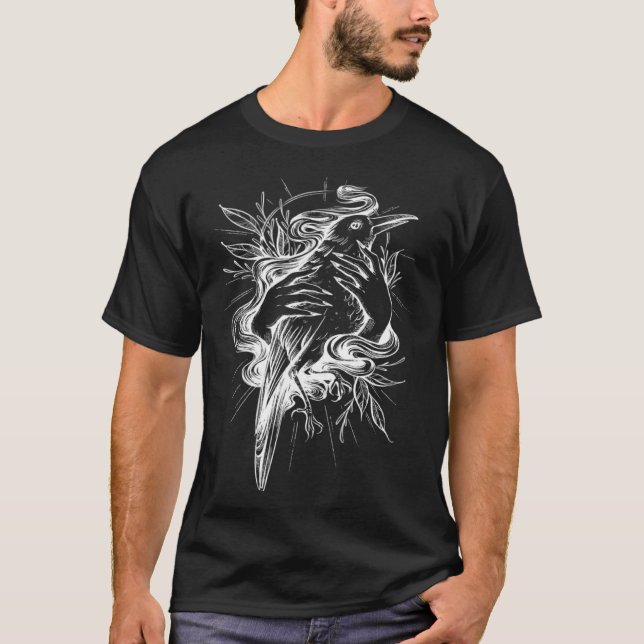 Camiseta Gothic clothing aesthetic occult witch 5 (Frente)