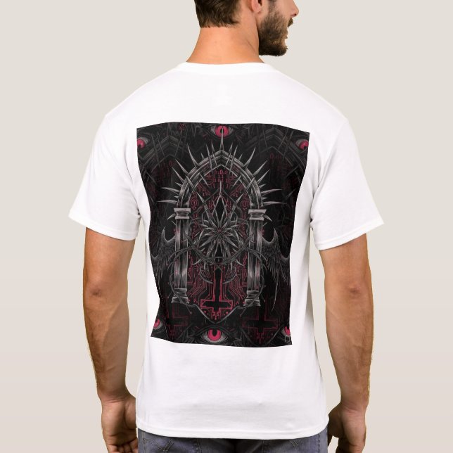 Camiseta gothic fashion (Verso)