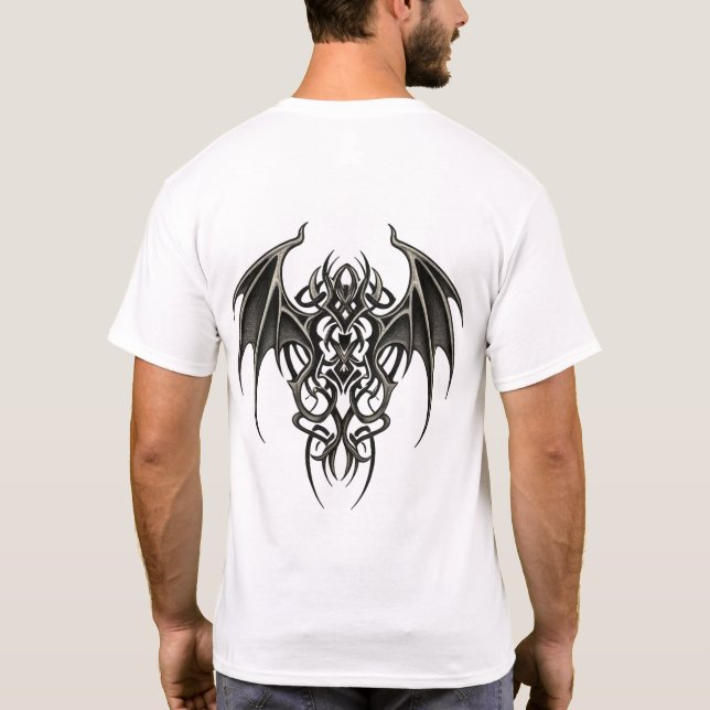 Camiseta Gothic Tribal Knot (Verso)
