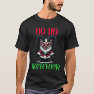 Camiseta Gótica Escura Víblias Ho Horror Krampus Chr