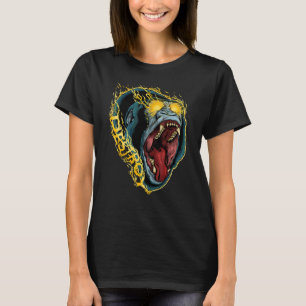 Camiseta Gótico Aestésico Mau Gorilla Mau Spirit Animal