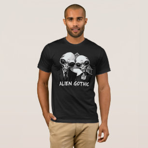 Camiseta Gótico Alien: Fusão Retro