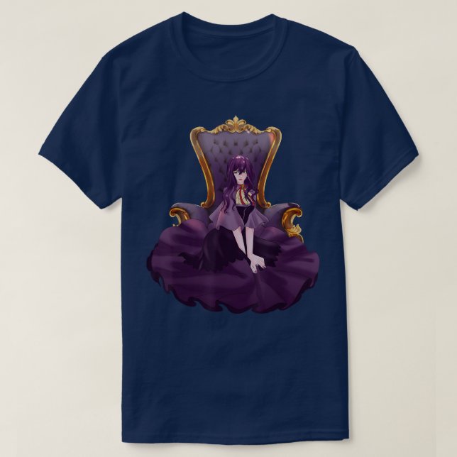 Camiseta Gótico Anime Rapariga Japonesa Otaku Kawaii Roupas (Frente do Design)