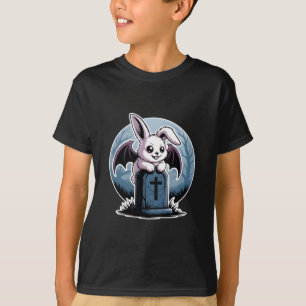 Camiseta Gótico bonito, vampiro Bunny Kawaii Halloween