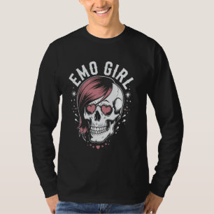 Camiseta Gótico Cor-de-rosa Alt Grunge Cena Grunge 2000s Pu