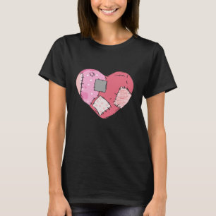 Camiseta Gótico Coração com Correção