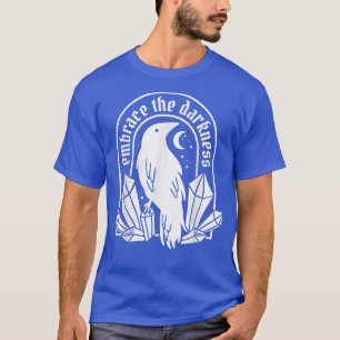 Camiseta Gótico Crow Raven Tatuagem 487
