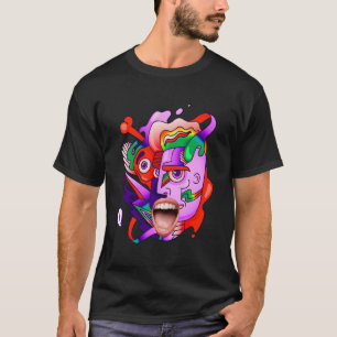 Camiseta Gótico de cenas estéticas de kidcore, Weirdcore Cl