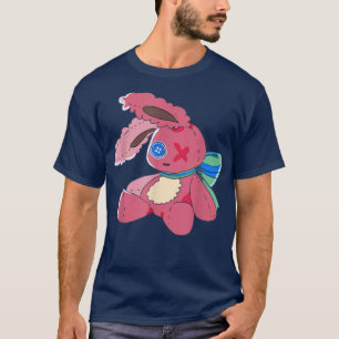 Camiseta Gótico de Coelho páscoa Coelho Kawaii Coelhinho pa