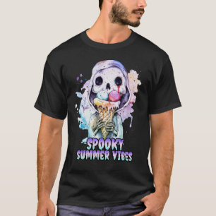Camiseta Gótico de Verão Spooky Summer Vibes