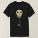 Camiseta Gótico do balão em forma de crânio (Frente do Design)