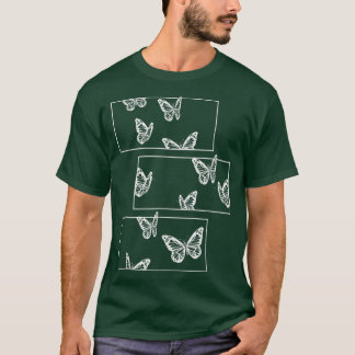 Camiseta Gótico estético Fairycore Grunge Butterfly